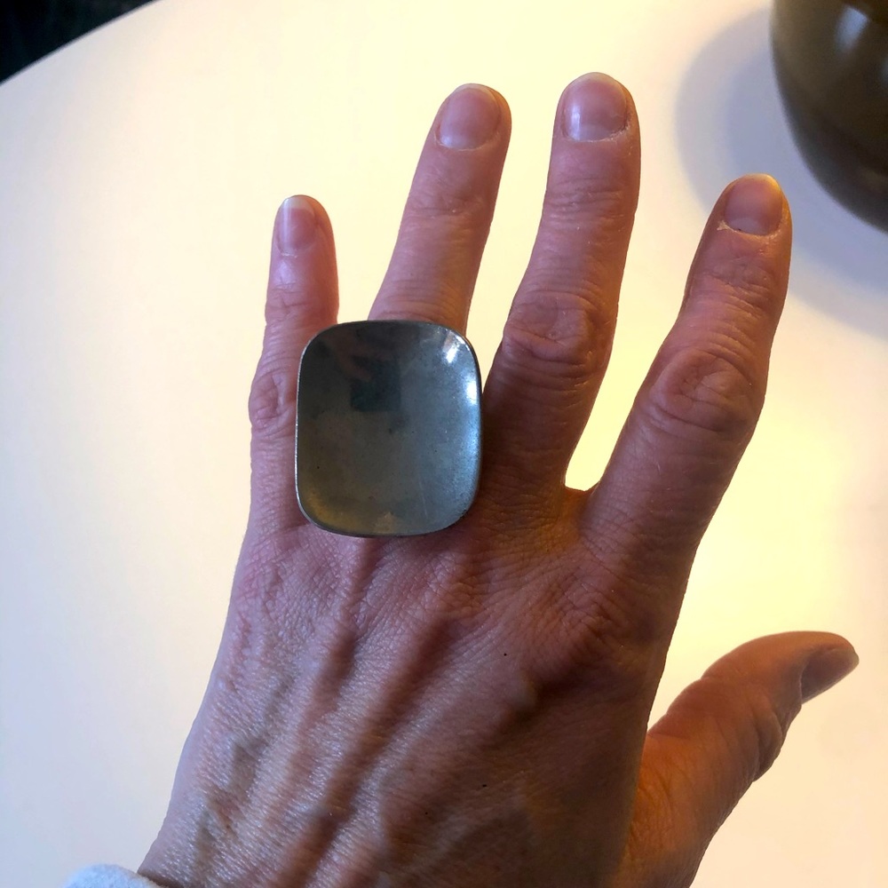 Silver-toned Costume Ring